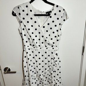 J. Crew polka dot dress